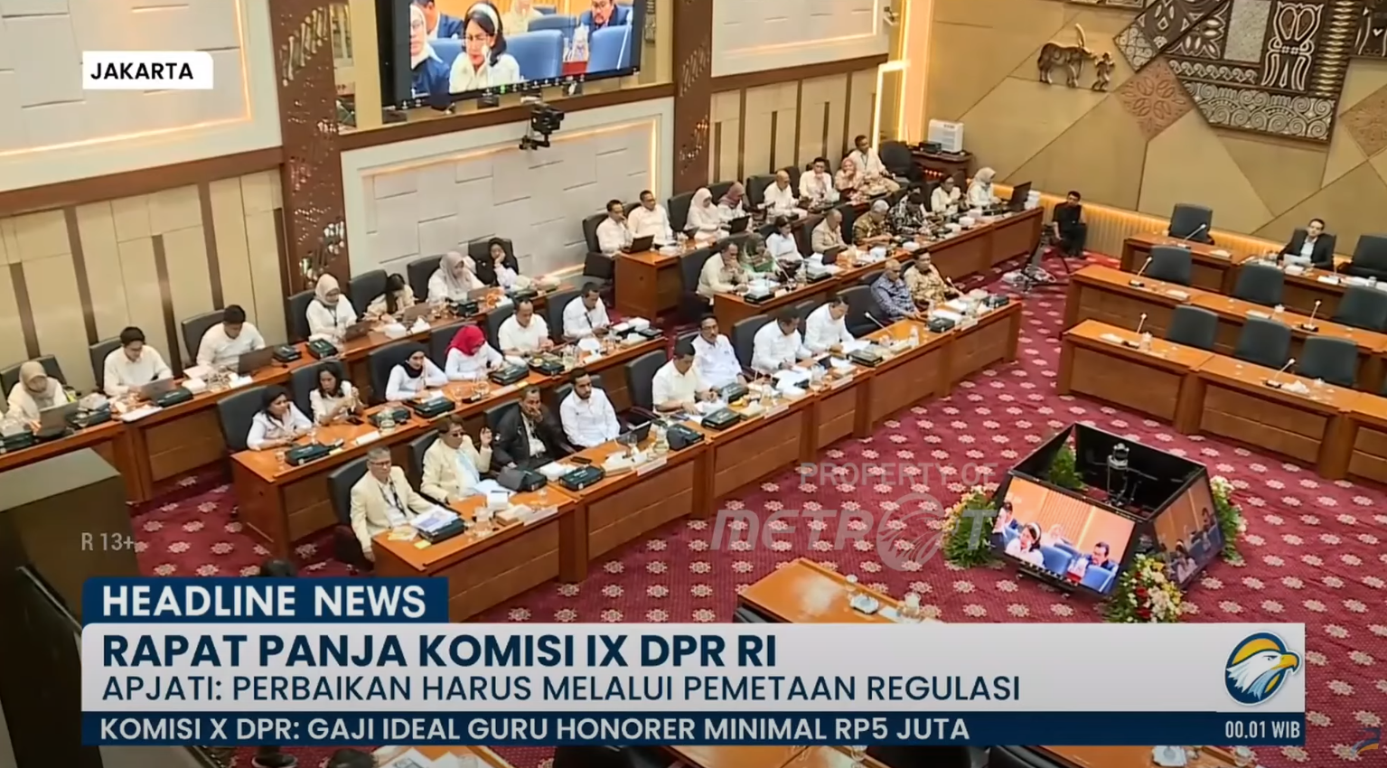 Rapat Panja Komisi IX, APJATI Soroti UU Pekerja Migran Sudah Usang