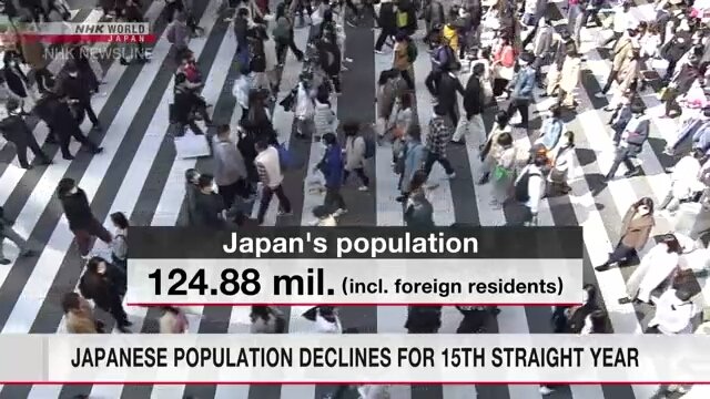 Populasi Jepang Turun 15 Tahun Berturut-turut